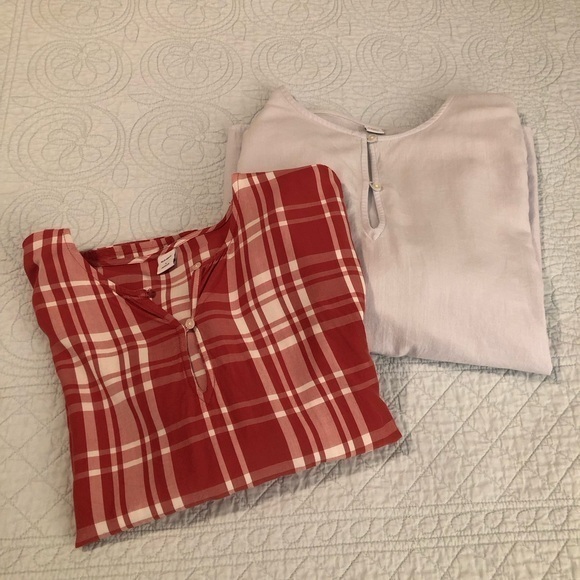 Old Navy Tops - Peasant tops bundle. Size large.